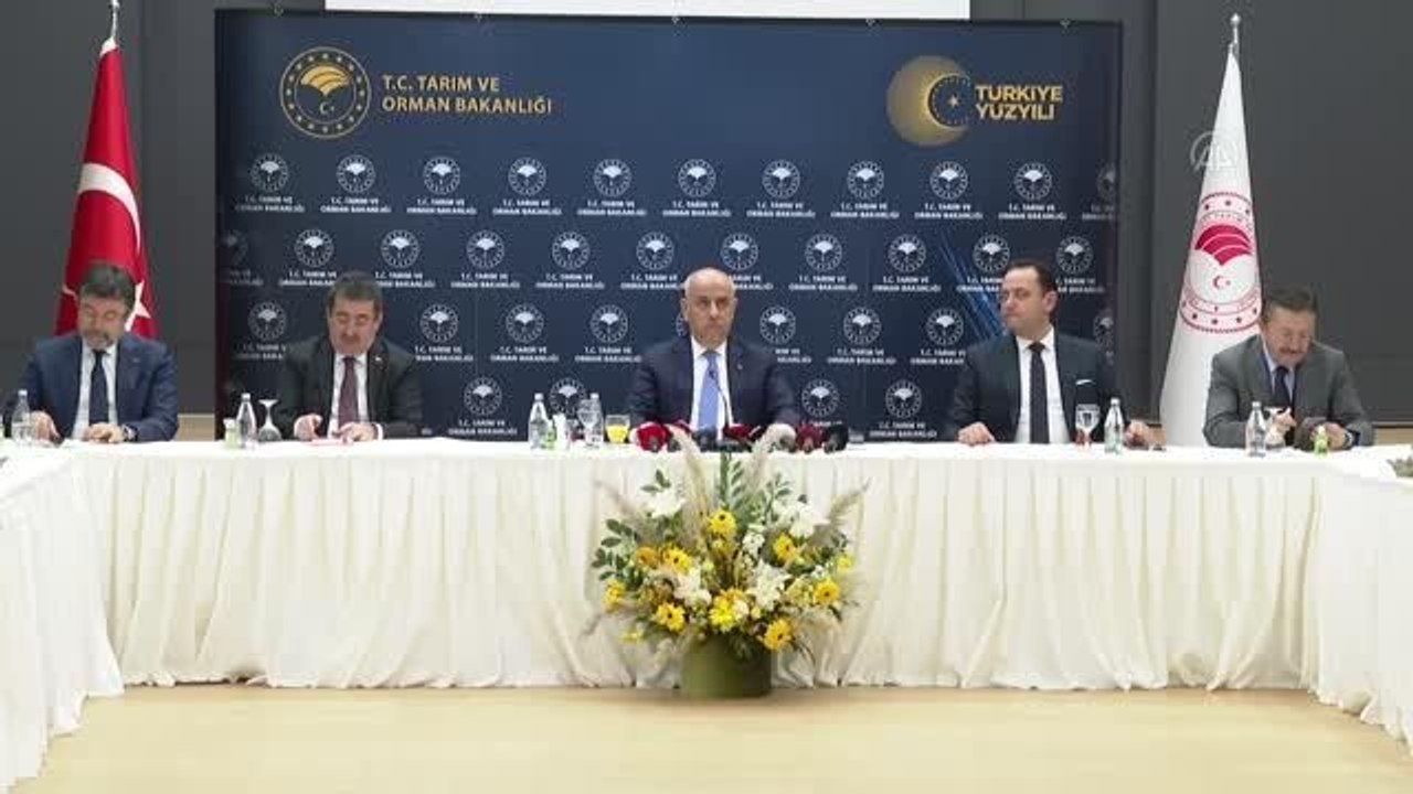 Bakan Kirişci: "10418 orman köylümüze ve 9 tarımsal kalkınma kooperatifine 531 milyon TL hibe ve sıfır faizli kredi desteği verdik"