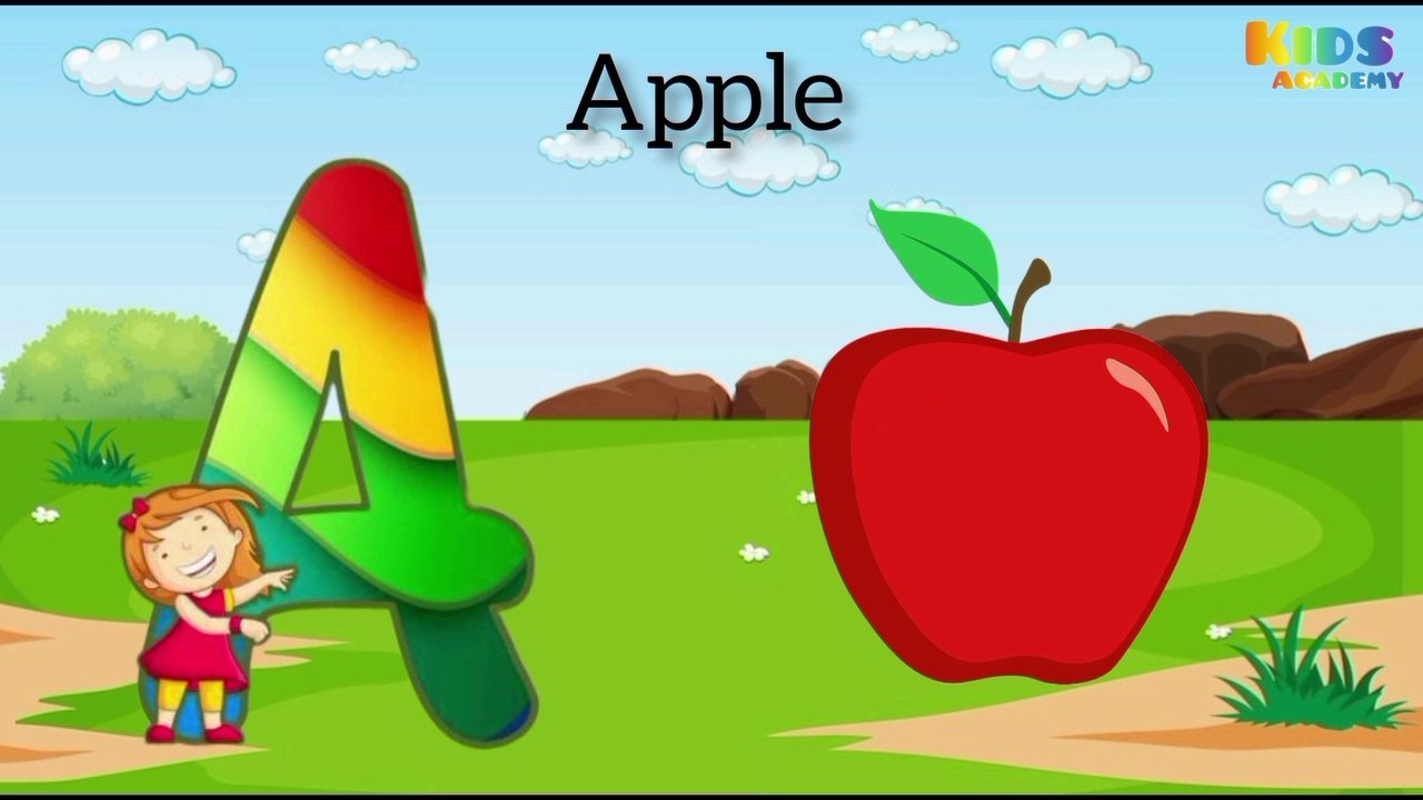 Alphabet A to Z for kids part 1 - part 2- part 3 - best learning video for toddlers