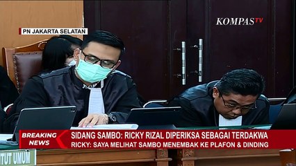 Ricky Rizal Ngaku Lihat Richard Eliezer Tembak Yosua Sebanyak 3 Kali!