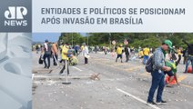 Distrito Federal brasileiro amanhece com rastros de destruição nesta segunda-feira (09)