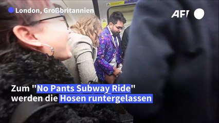 No-Pants-Subway-Ride in London