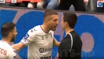 Ex Arsenal Star Lukas Podolski Gets Sent Off During a Match at His Own Charity Tournament