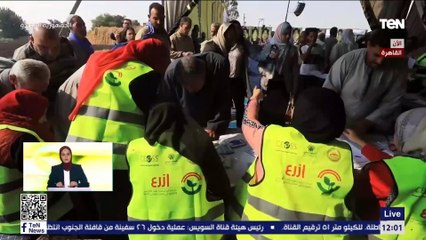 الرئيس السيسي يشهد فيلما تسجيليا عن مبادرة "ازرع" خلال مؤتمر التحالف الوطني للعمل الأهلي