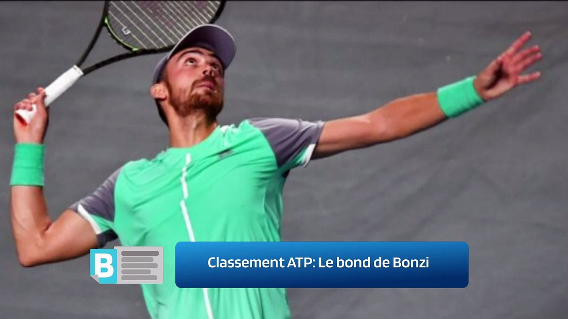 Classement ATP: Le bond de Bonzi - Vidéo Dailymotion