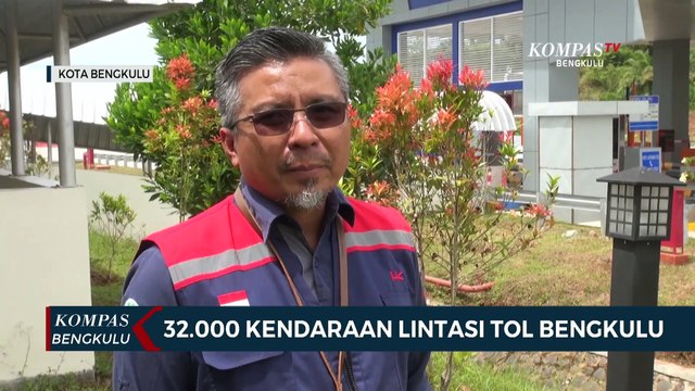 32.000 Kendaraan Lintasi Tol Bengkulu