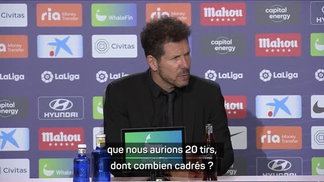 Atlético de Madrid - Simeone : C’est le match que je voulais jouer