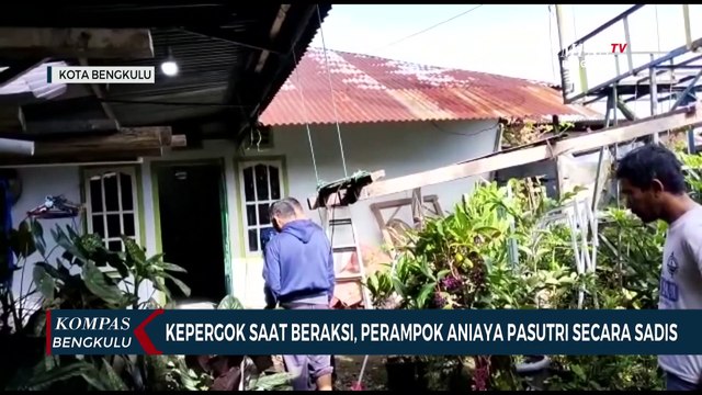 Kepergok Saat Beraksi, Perampok Aniaya Pasutri Secara Sadis