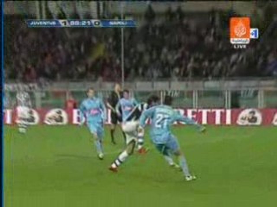 JUVENTUS 1 - 0 S.S .C NAPOLI ( Série A )
