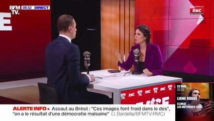 Jordan Bardella tacle Indochine, qui refuse de jouer dans une ville RN
