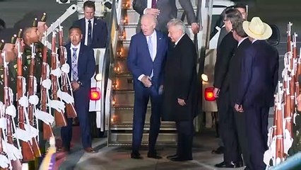Biden en primera visita oficial a México