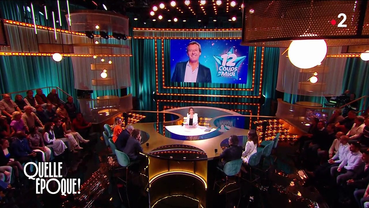 Christophe Dechavanne s'emporte contre Jean-Luc Reichmann dans Quelle époque ! le samedi 7 janvier 2023 sur France 2