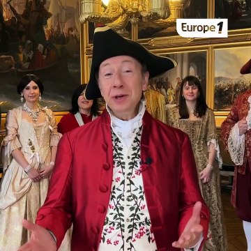 Pour la 500e d'«Historiquement Vôtre», Stéphane Bern ouvre le bal à Versailles