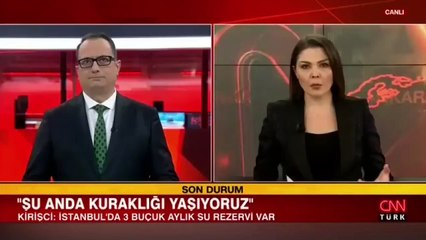 Bakan Kirişci: İstanbul’un 3,5 aylık suyu kaldı