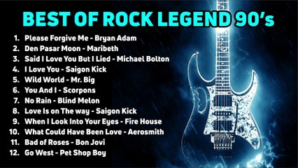 Top 90s Rock Legends 🎸