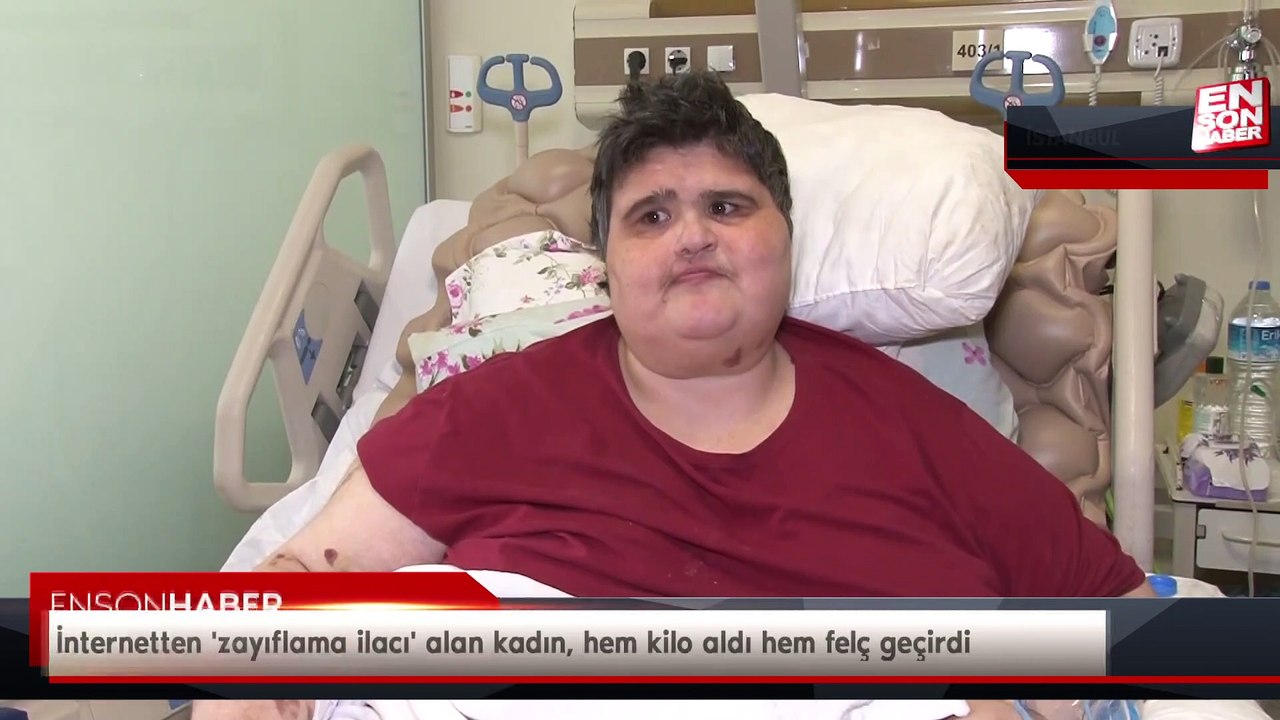 İnternetten 'zayıflama ilacı' alan kadın, hem k...