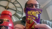 Prime and Takis crisps taste test with Mark Dunford