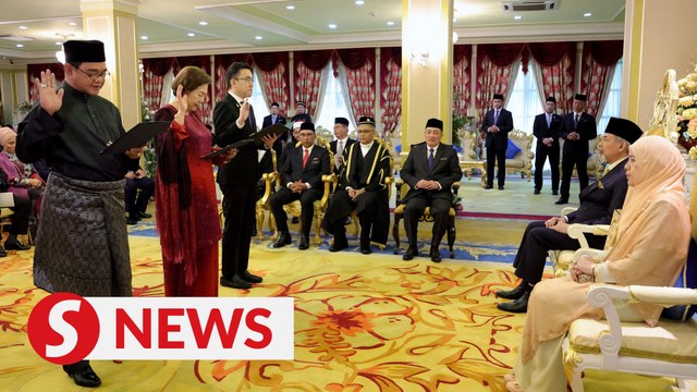 Liew and two others sworn in as Sabah ministers