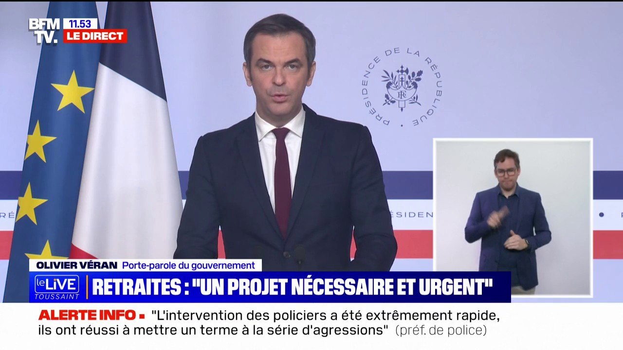 Réforme des retraites: Olivier Véran promet que "chaque euro" servira à financer les pensions