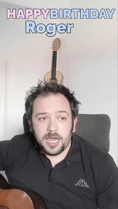 Happy Birthday, Roger! Geburtstagsgrüße an Roger