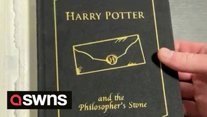 A bookbinder has made it their mission to remove J.K. Rowling's name from Harry Potter books