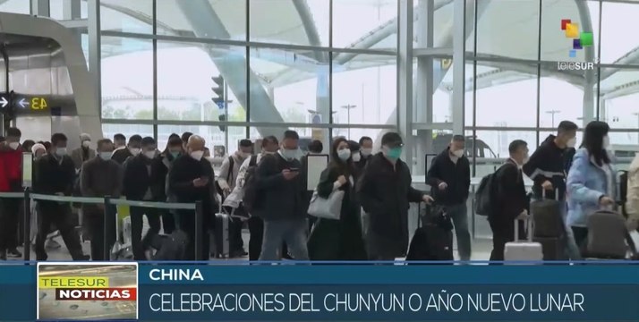 China celebra advenimiento del año nuevo lunar sin mayoría de restricciones anti-COVID-19