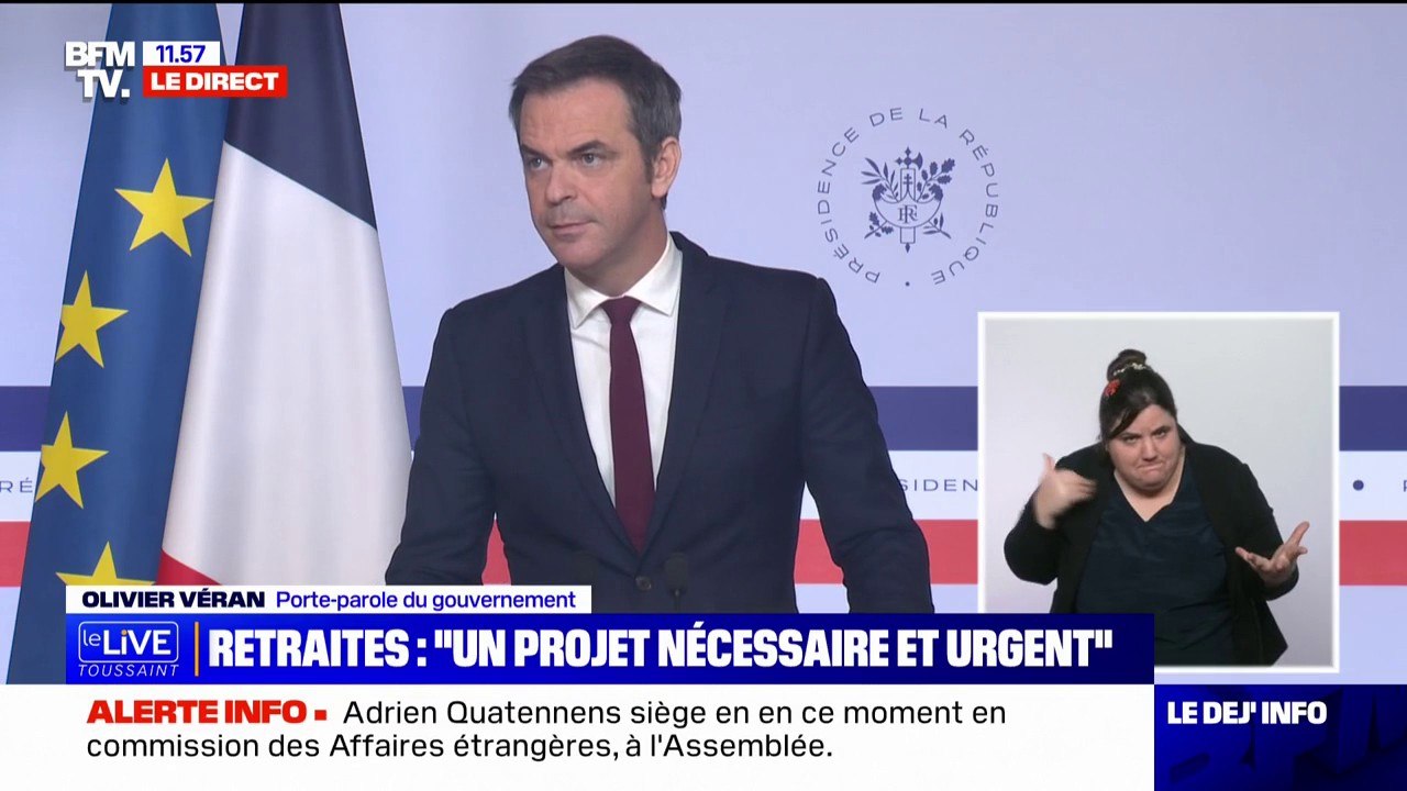 Olivier Véran sur la mobilisation du 19 janvier: "On ne se projette pas dans l'idée d'une mobilisation massive"
