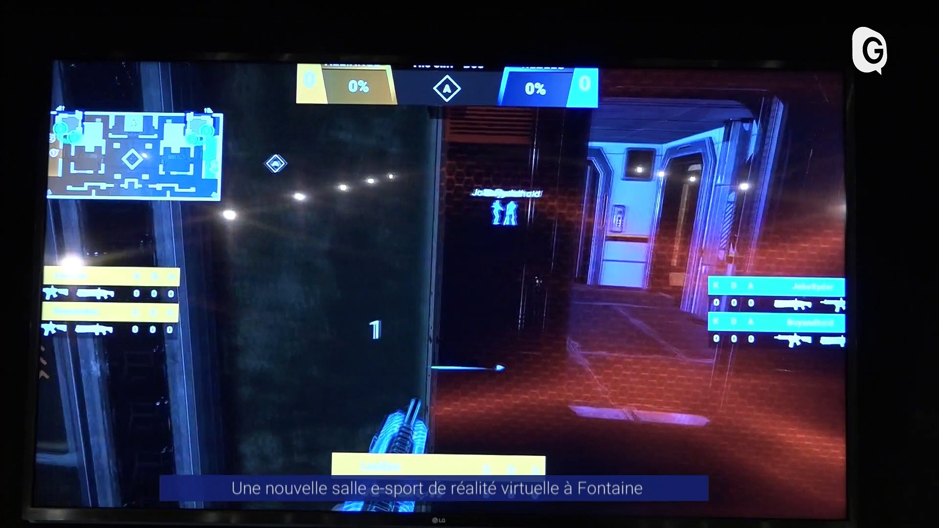 Reportage Une nouvelle salle e sport de r alit virtuelle Fontaine