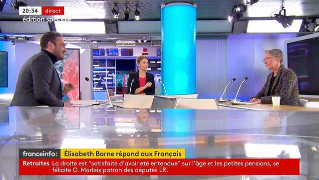 franceinfo: victime d'un bug clinquant en pleine interview d'Élisabeth Borne