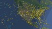 Watch: All flights in US grounded as planes turn back to airports, tracker shows