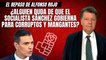 Alfonso Rojo: “¿Alguien duda de que el socialista Sánchez gobierna para corruptos y mangantes?”
