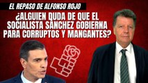 Alfonso Rojo: “¿Alguien duda de que el socialista Sánchez gobierna para corruptos y mangantes?”