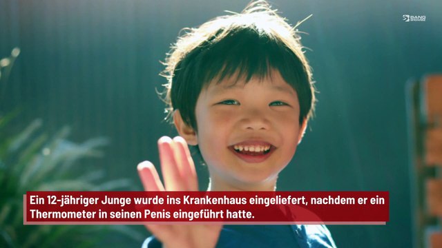 Junge landet mit Thermometer im Penis im Krankenhaus
