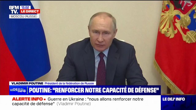 Vladimir Poutine: Il faudrait construire des mesures de politiques économiques pour que les salaires des gens augmentent