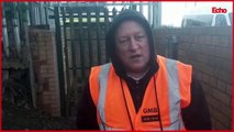 Strike action at a Sunderland ambulance station - we go to the picket line