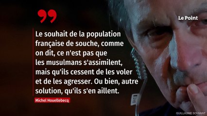 Éric Dupond-Moretti dénonce les propos de Houellebecq sur les musulmans