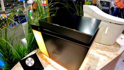 This New High-Tech Toilet Plays Music, Flushes and Cleans Itself