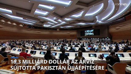 Nemzetközi adományozók kellenek az árvíz sújtotta Pakisztán újjáépítéséhez.