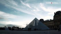 Louvre Müzesi'nin zaman atlatmalı videosu