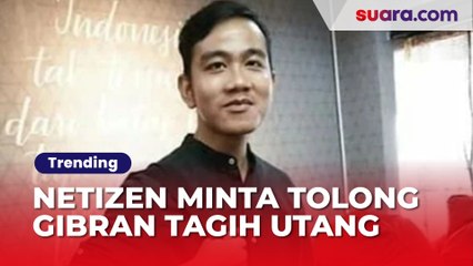 Warganet Nangis Minta Tolong Mas Wali Tagih Utang, Respons Gibran Disorot: Ibarat Sugar Baby Punya Sugar Daddy