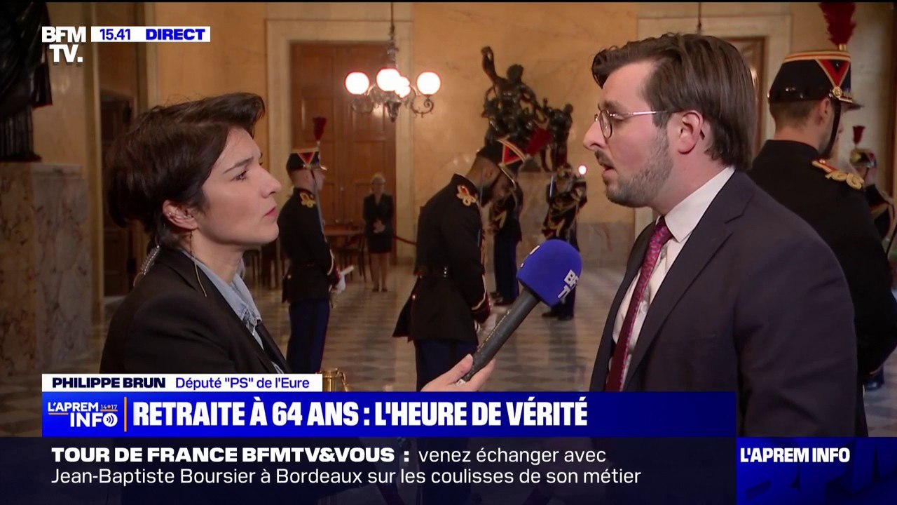 Philippe Brun, député PS: "On a besoin d'une mobilisation forte dans la rue" contre la réforme des retraites
