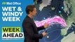 Met Office Week Ahead Weather Forecast 09/01/23 - Repeat cycle, more rain and wind - UK Weather