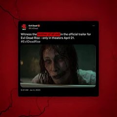 Evil Dead Rise - Trailer Reactions