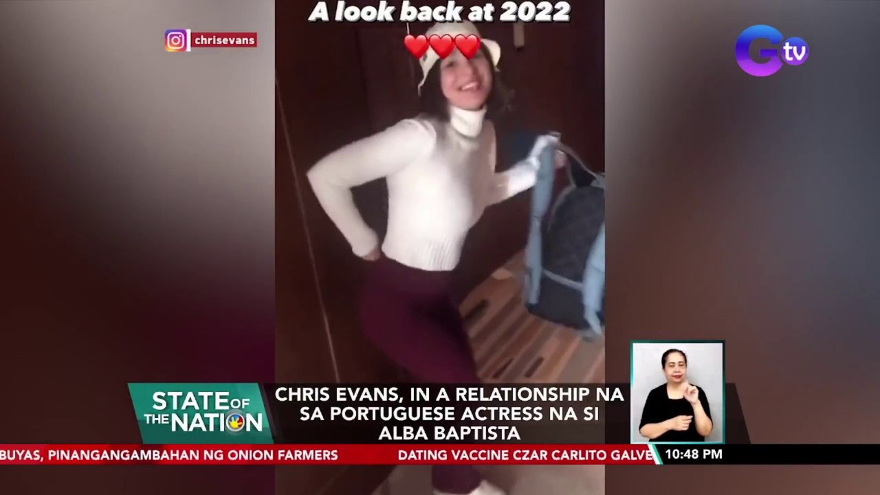 Chris Evans, in a relationship na sa Portuguese actress na si Alba Baptista | SONA