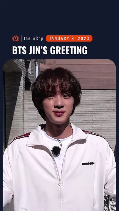 BTS’ Jin greets ARMYs in a video filmed before his military service
