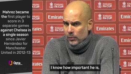 Mahrez needed to look at himself in the mirror - Guardiola