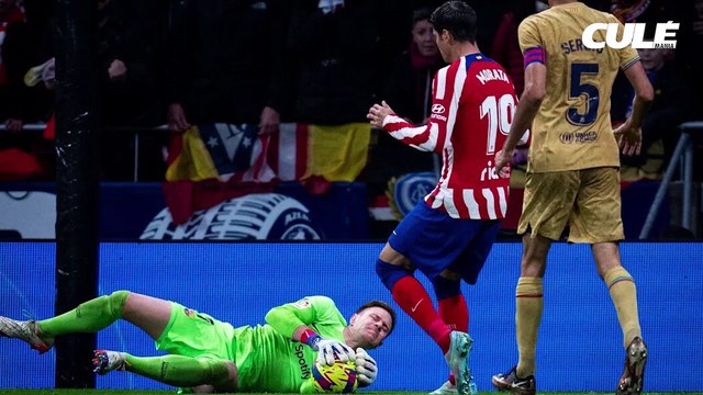 El Barça más sufridor conquista el Civitas Metropolitano