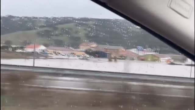 Las trombas de agua inundan 25 pueblos de Salamanca