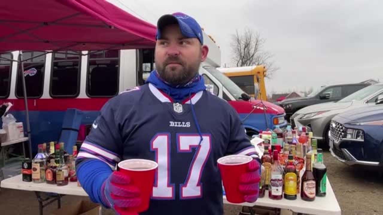 Bills-Fans senden Genesungswünsche an Hamlin