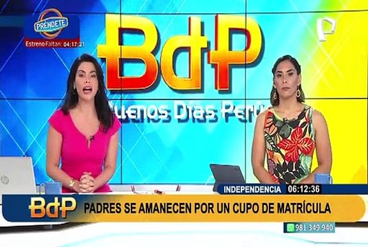 Colas para matrículas escolares: padres se amanecen para obtener vacante en colegio de Independencia