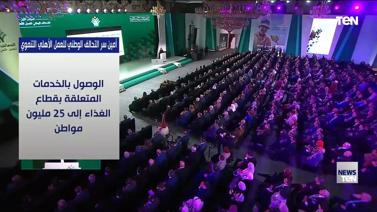 أبرز ما قالته أمين سر التحالف الوطني للعمل الأهلي التنموي